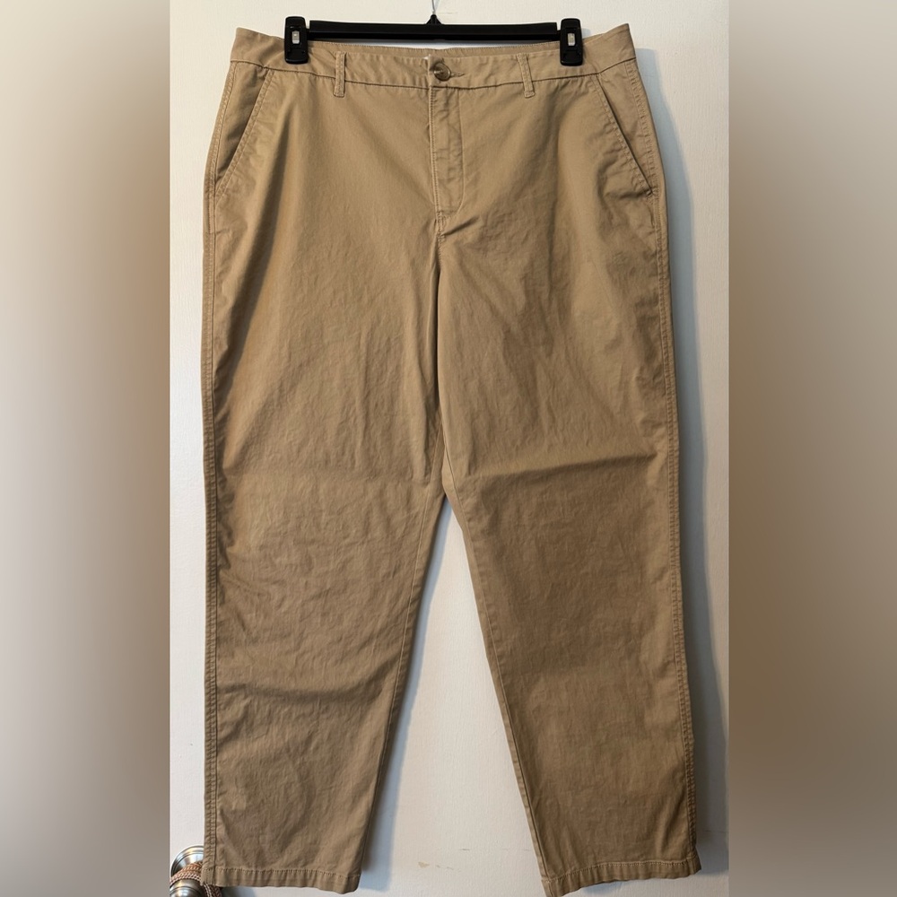 Croft & Barrow Chino Pants Khaki Size 16